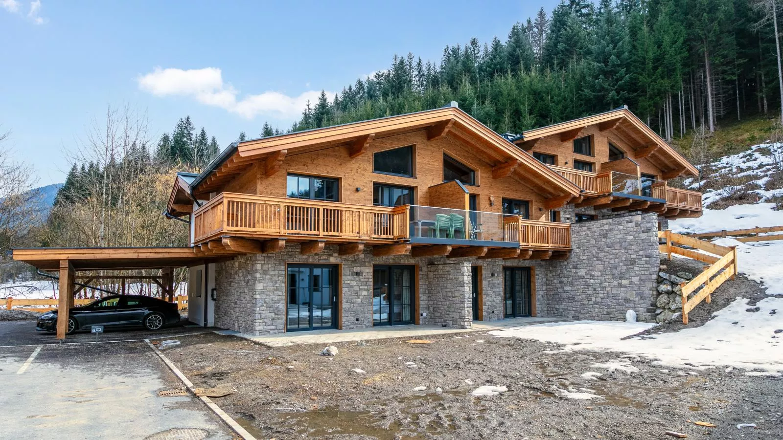 Tauernlodge Eben C1 - Exterieur winter