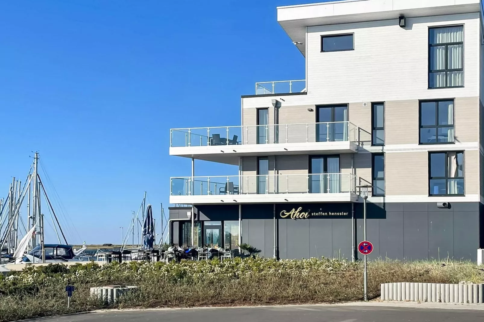 Appartement panoramisch uitzicht op de jachthaven
