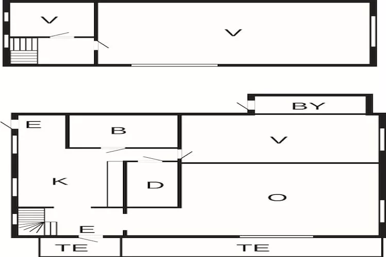 5 Personen vakantie huis in MYRESJÖ - Plattegrond