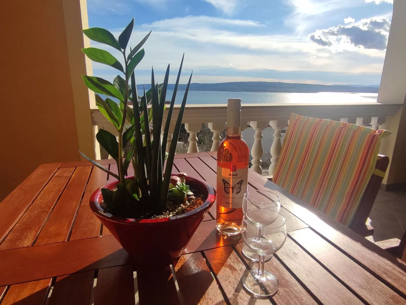 In Crikvenica mit Schöner Terrasse