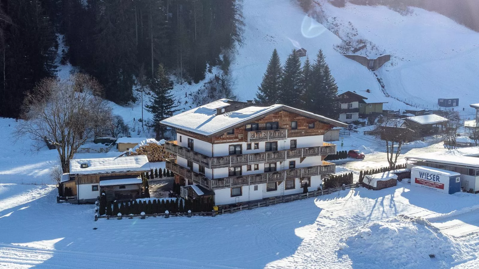 Bergzeit Hollersbach L - Exterieur winter