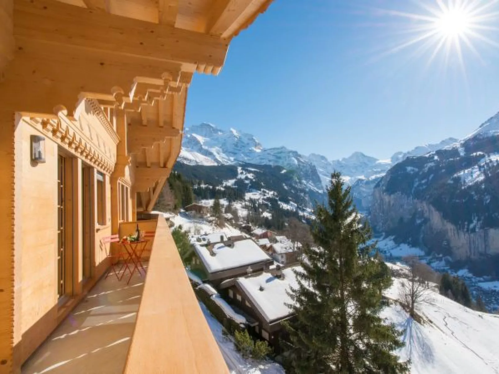 Chalet Aberot Penthouse Staubbach