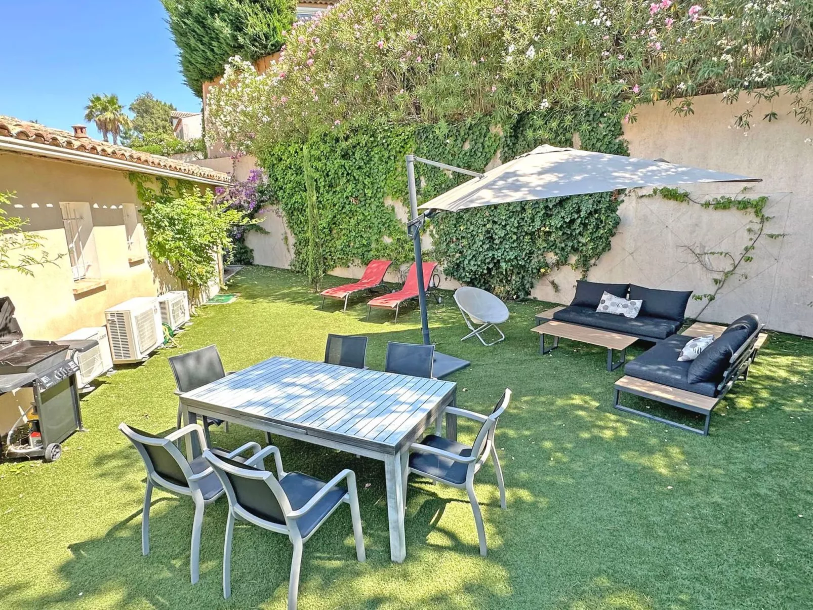 Villa T4 - 6 Personen - Privates Schwimmbad - WiFi - Klimaanlage - Sainte Maxim