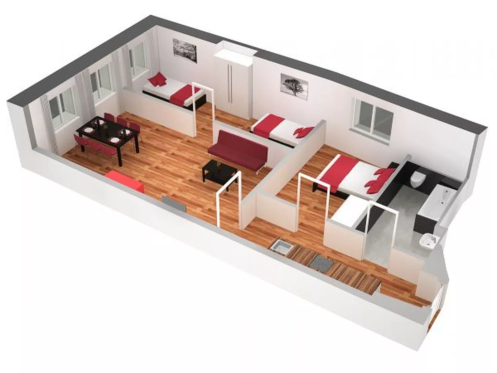 LU Jupiter ll - Chapel Bridge HITrental Apartment