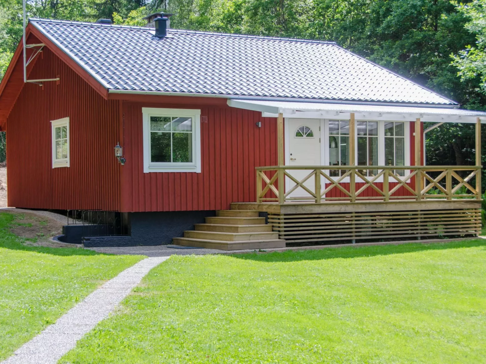 Idyllisches Schwedenhaus mit eigener Sauna