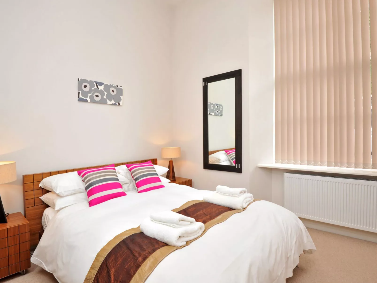 Apartment mit Balkon für vier Personen