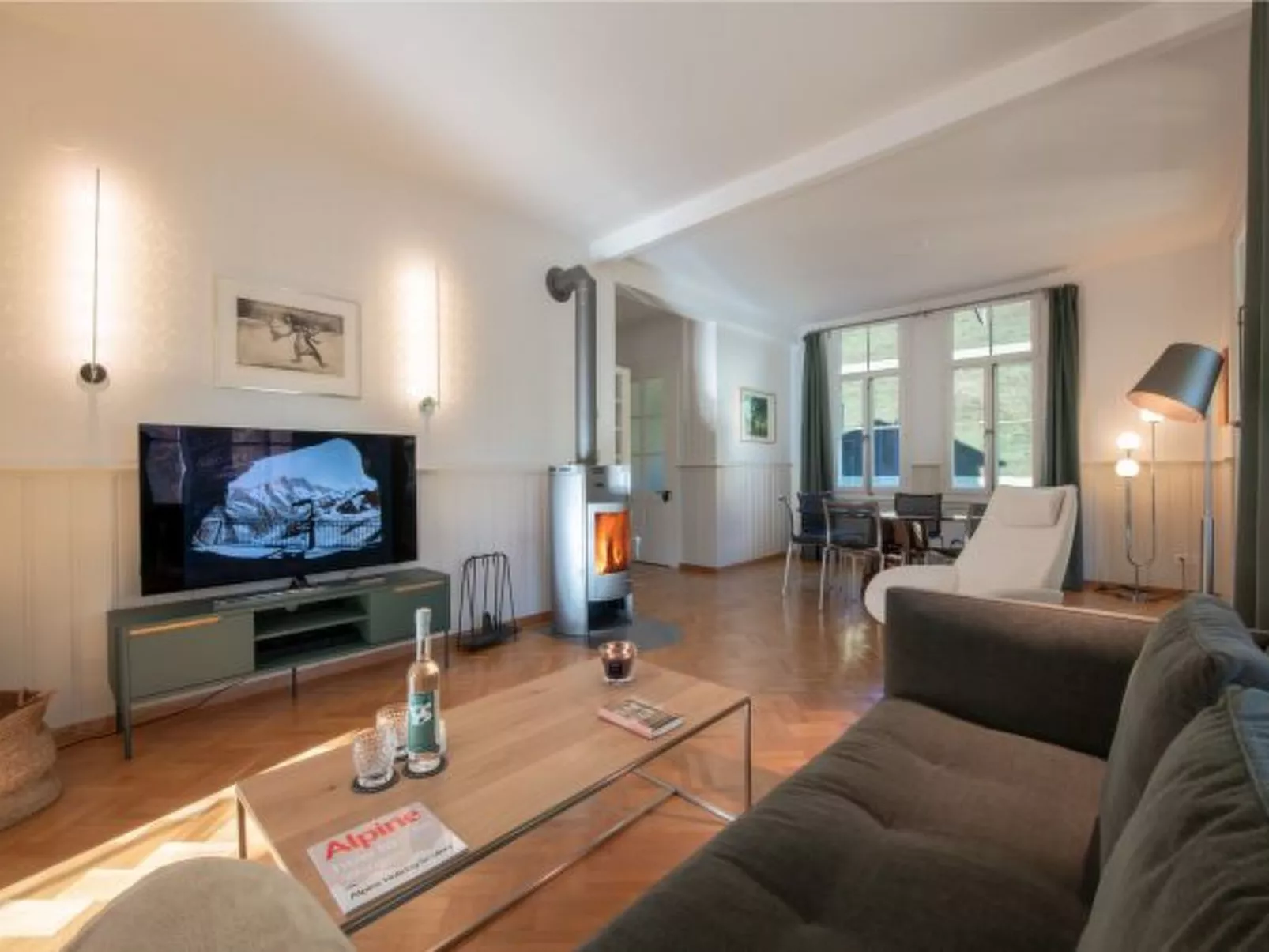 Chalet Hunnenfluh Garden Apartment