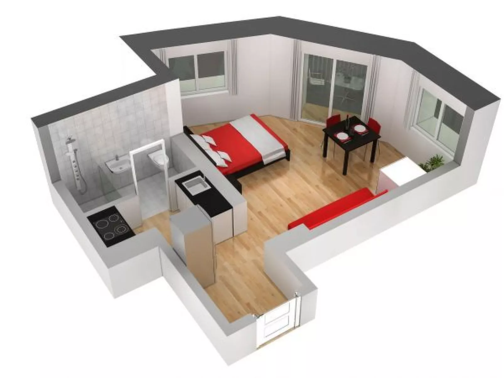 ZH Tiger II - Altstetten HITrental Apartment