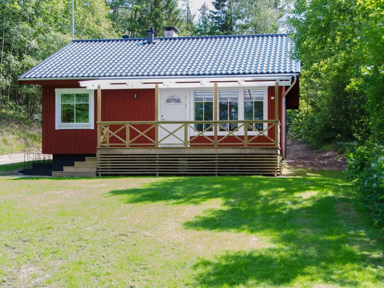 Idyllisches Schwedenhaus mit eigener Sauna