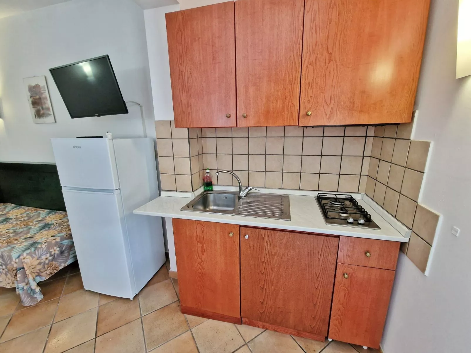 Ein-Zimmer-Wohnung 3 Betten