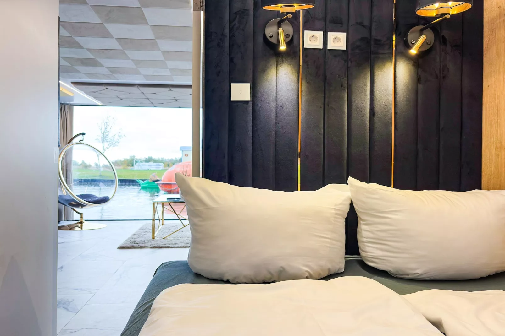 Hausboot - Slaapkamer