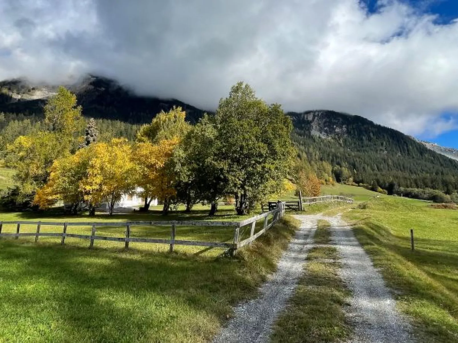 Mit Garten Tgeasa Schilendra-Lantsch/Lenz - Buiten
