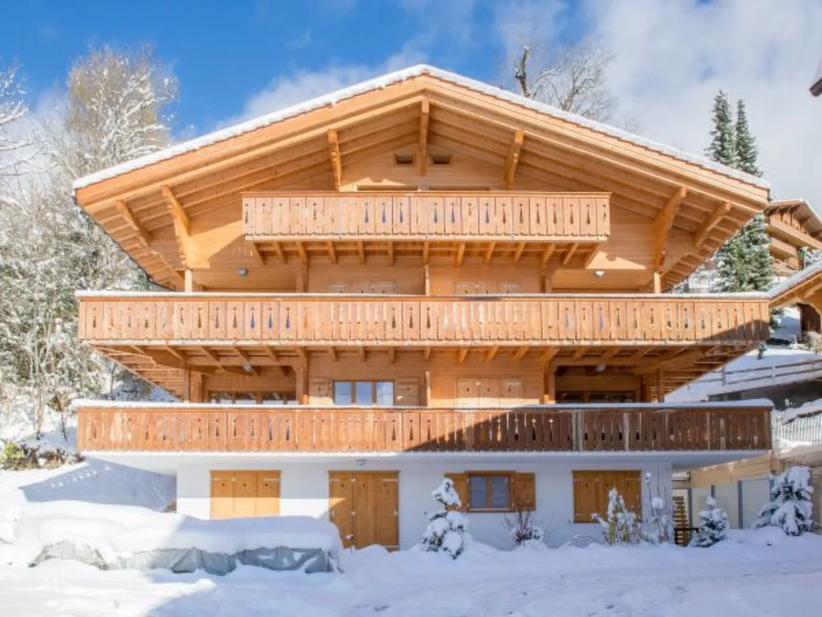 Panoramapark Soleil Doldenhorn Penthouse - Buiten