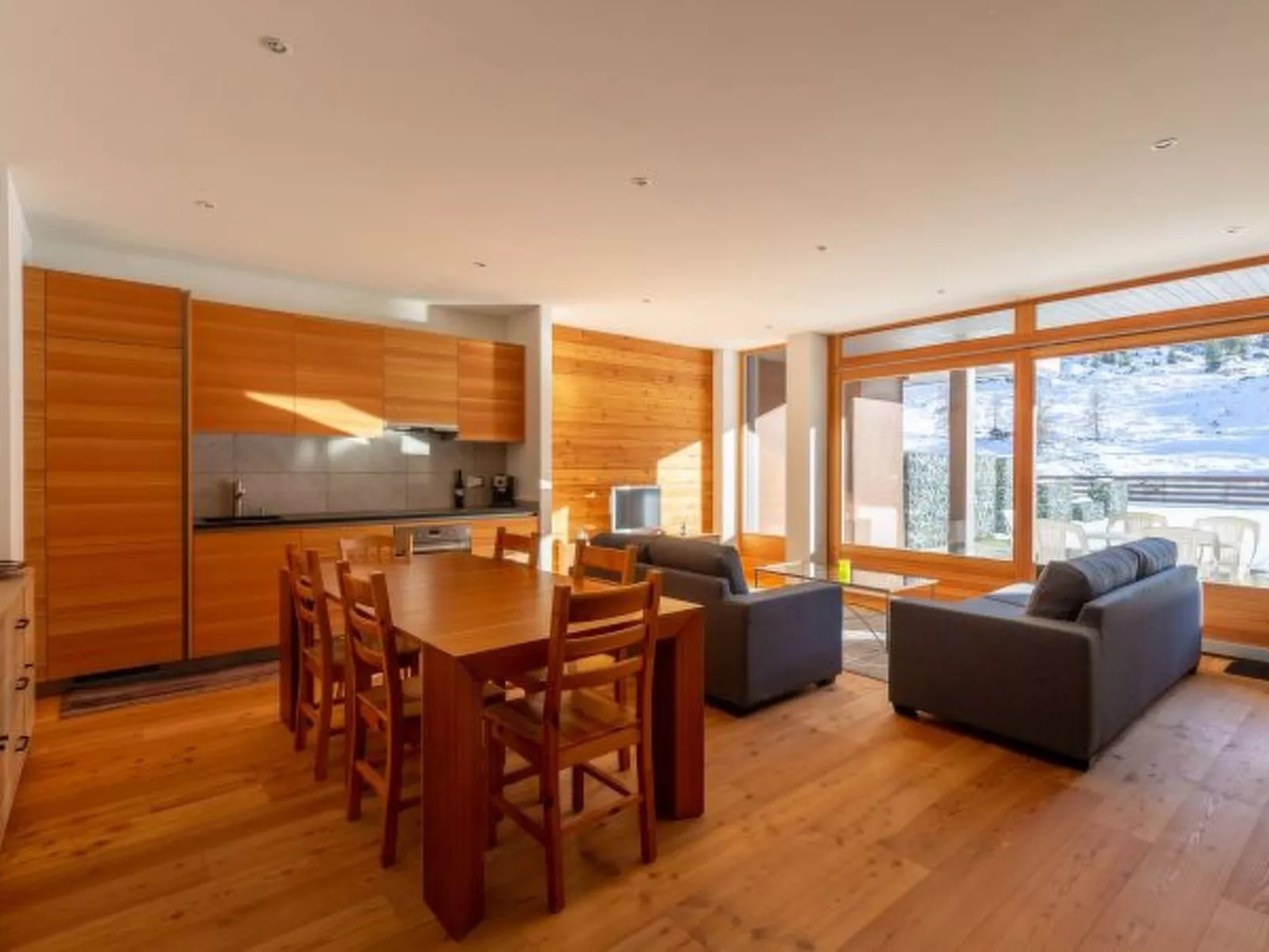 Au pied des pistes à Siviez Rosablanche D 204B - Binnen