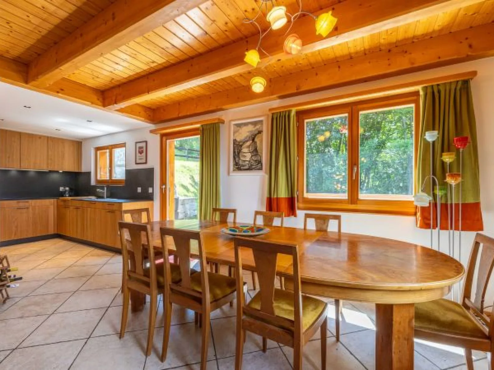 Chalet La Vue - hammam, pet friendly, amazing view - Binnen