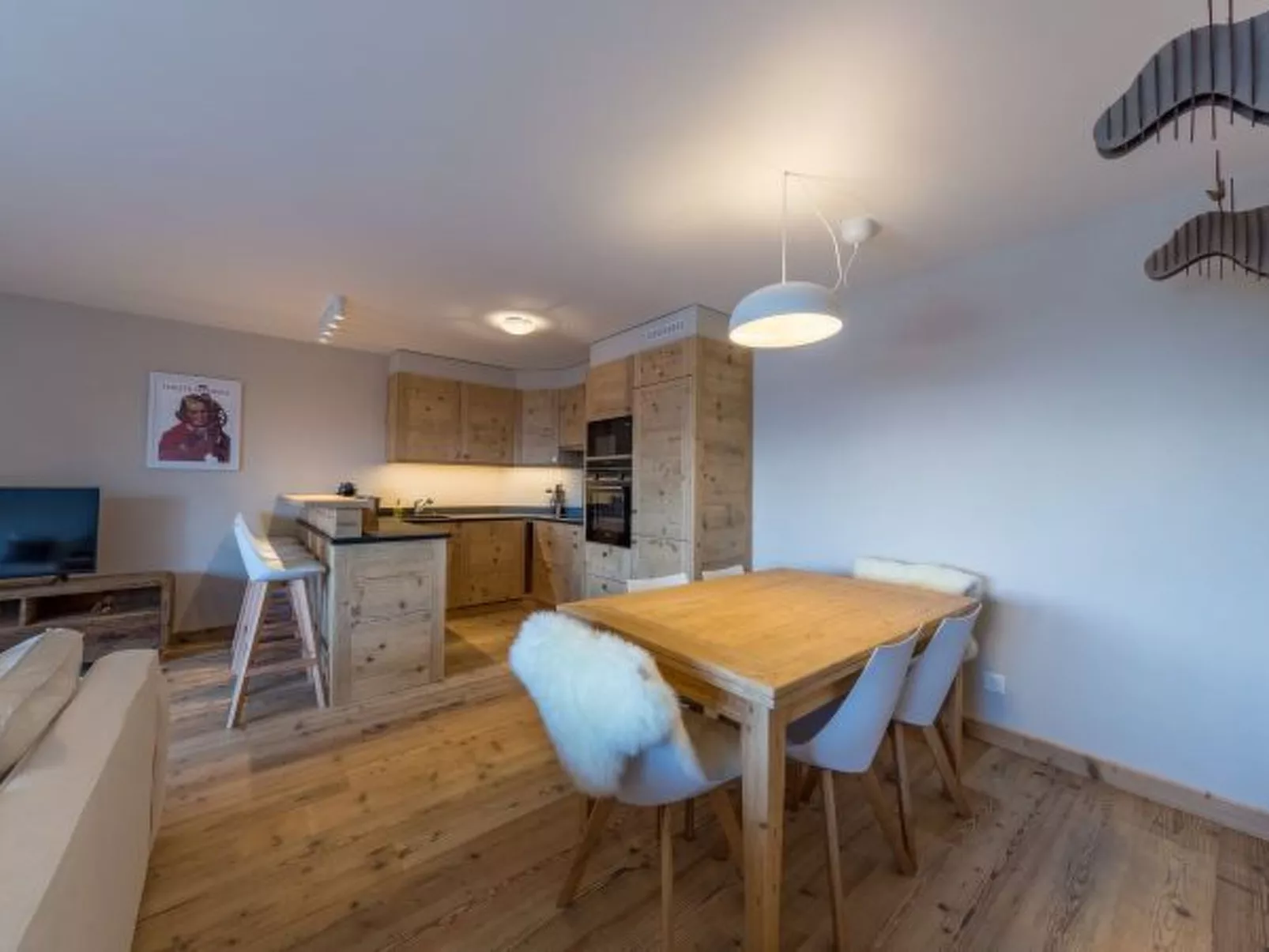 Nendaz 2 bedroom apartment - close ski lift (R27) - Binnen