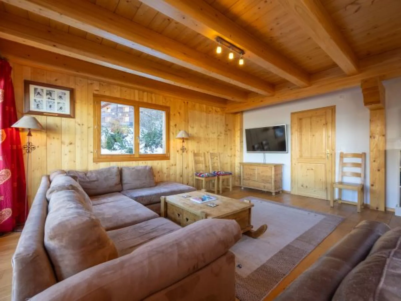 Chalet Vansamis, views & sauna - Binnen