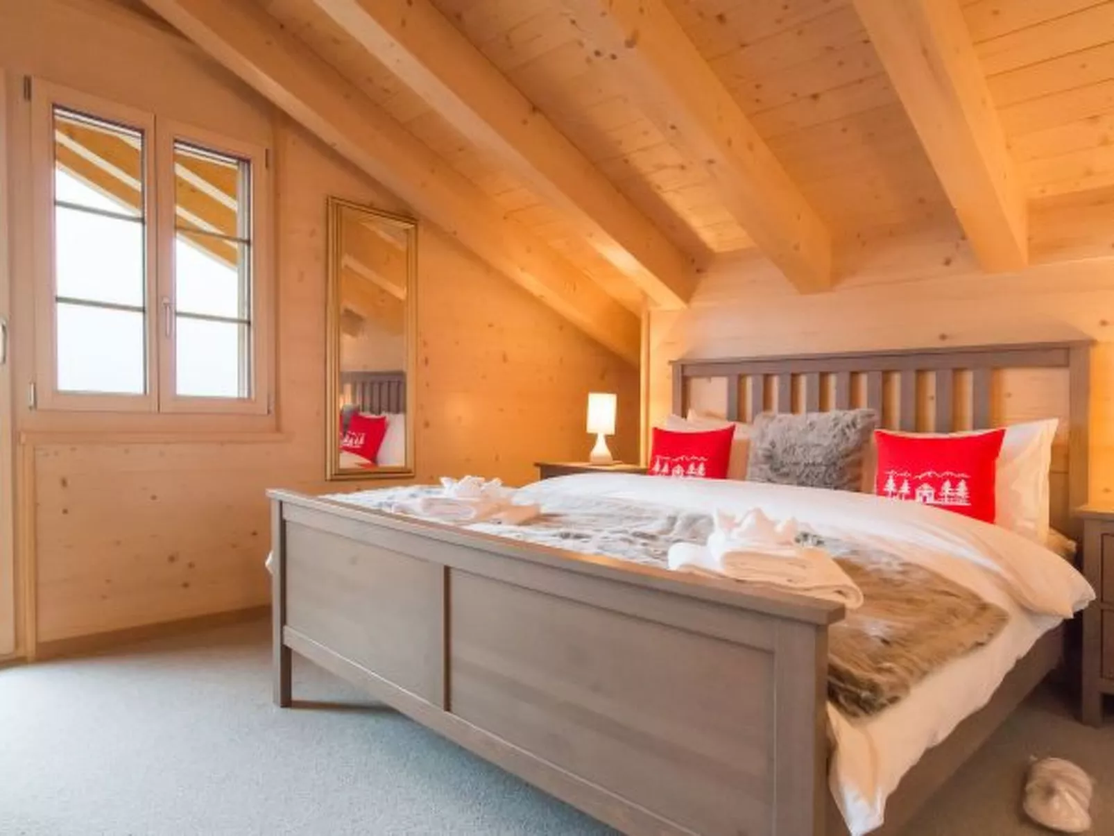 Chalet Aberot Penthouse Staubbach - Binnen