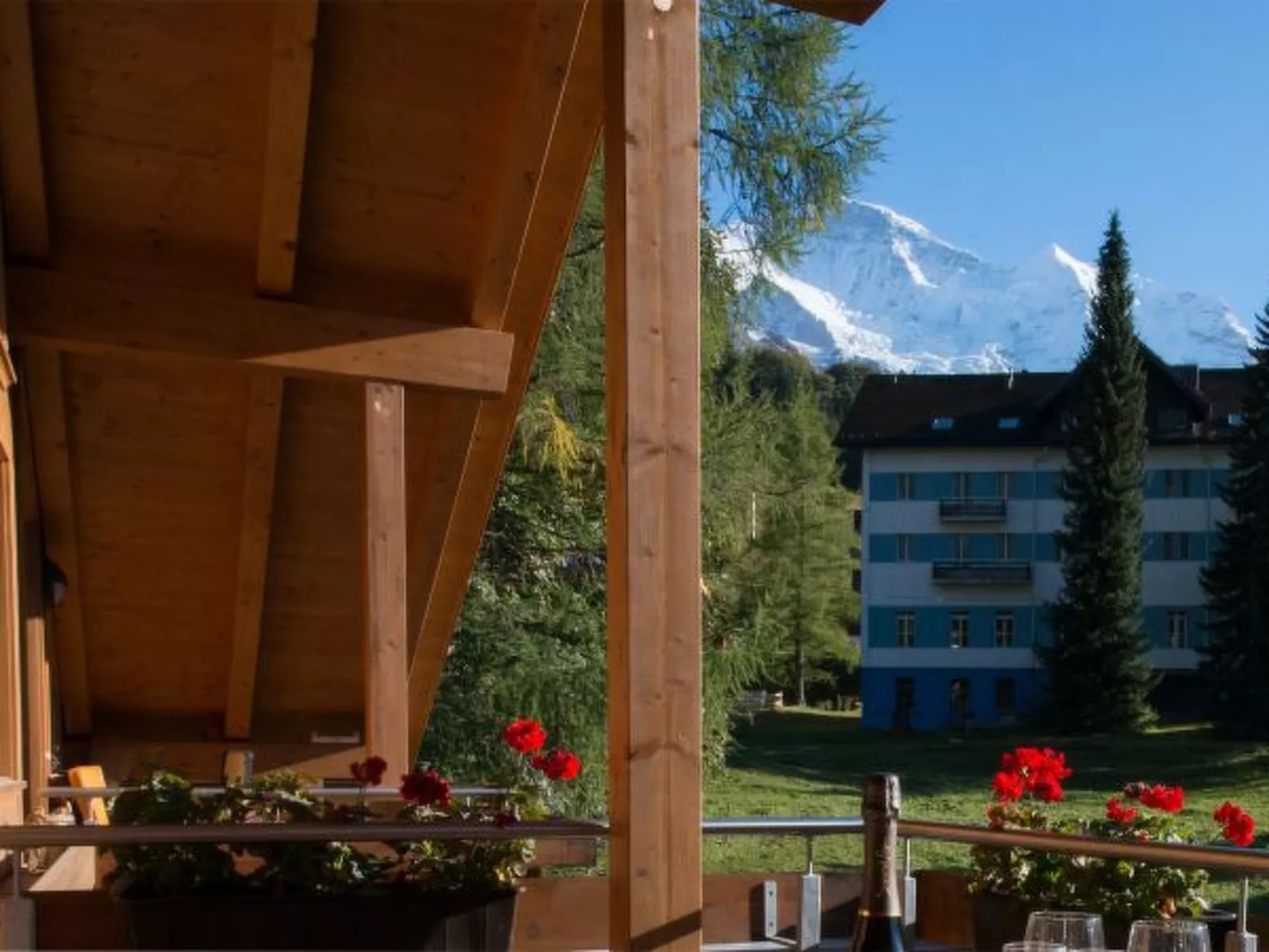 Chalet Luna Penthouse K - Buiten