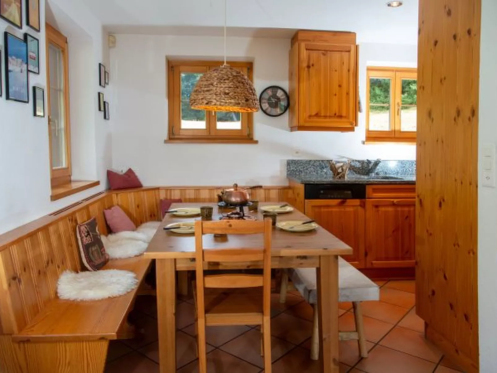 Ski in & Ski out Alphütte-Maiensäss Acla Pala Lenzerheide - Binnen