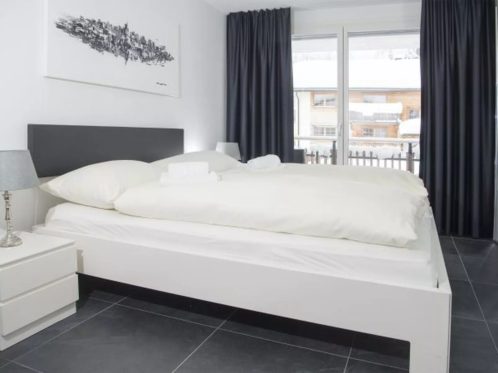 Ski in-Ski out Ferienwohnung Heimberg in Parpan- Lenzerheide - Binnen