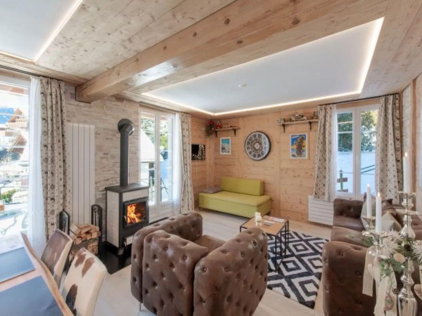 Chalet Lobhornblick - Binnen