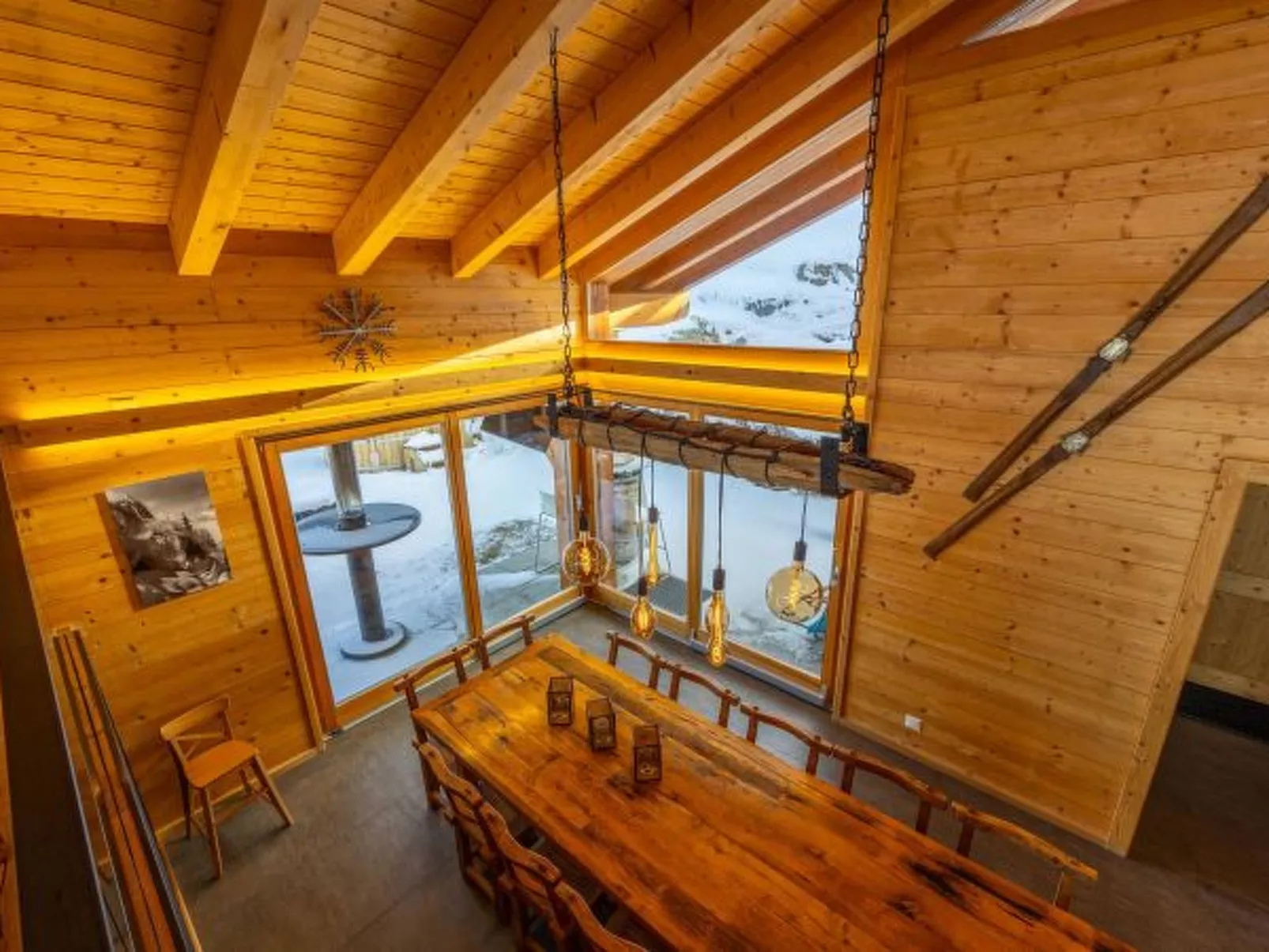 Chalet Ciel Etoilé - vue splendide - Buiten