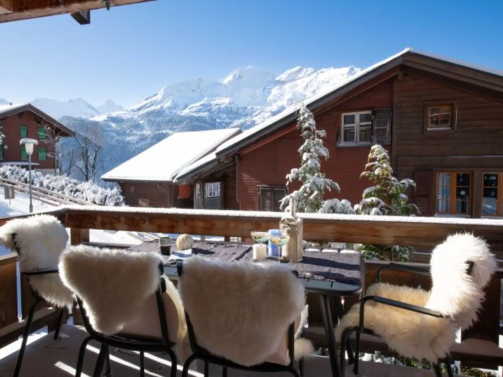 Chalet Sole Apt. 2 - Buiten