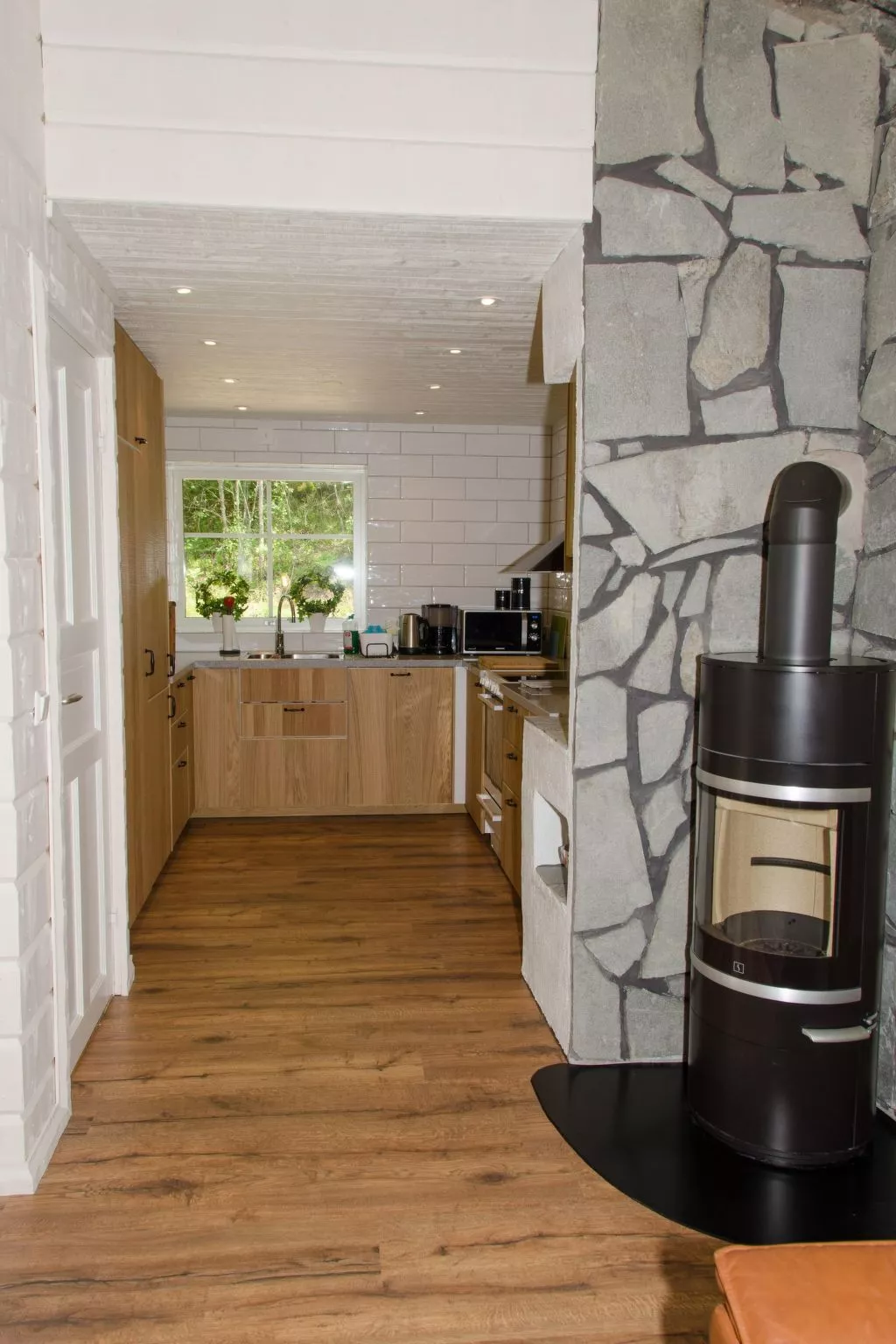 Idyllisches Schwedenhaus mit eigener Sauna - Binnen