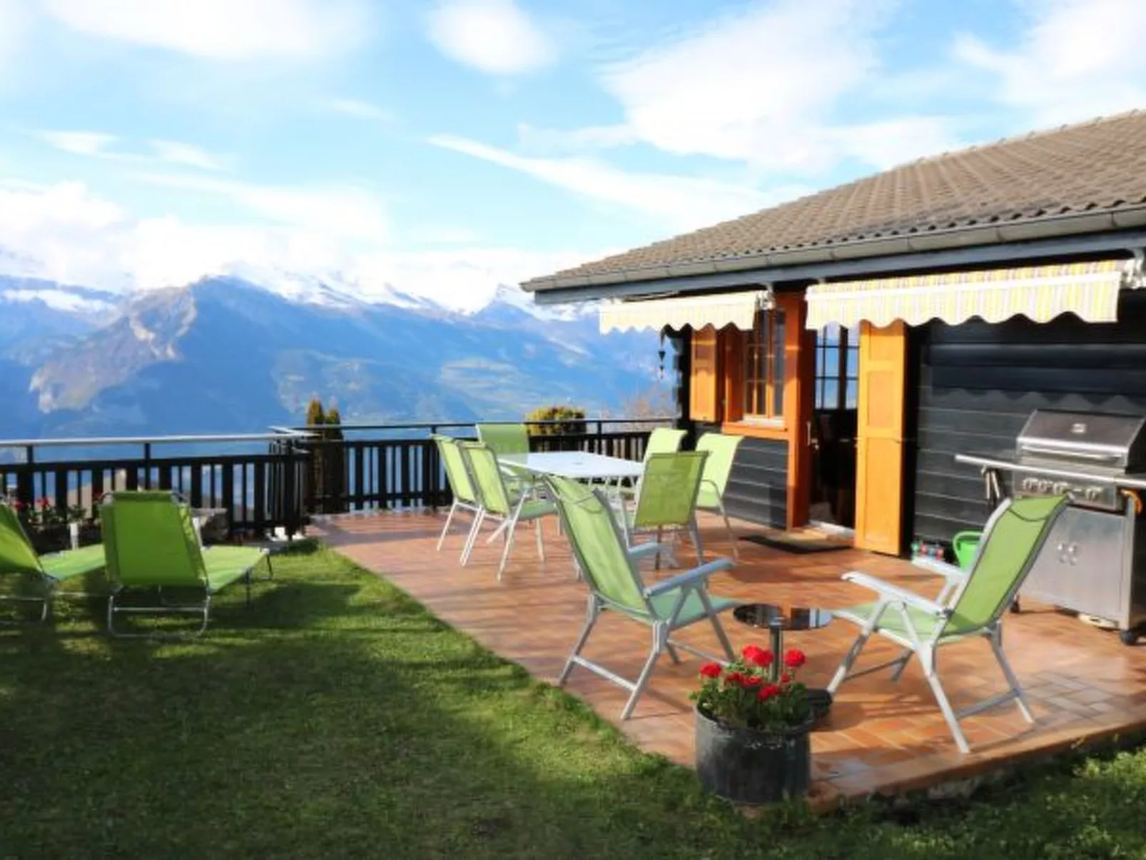 Chalet Belle Poncke Nendaz 4 Vallées - Buiten