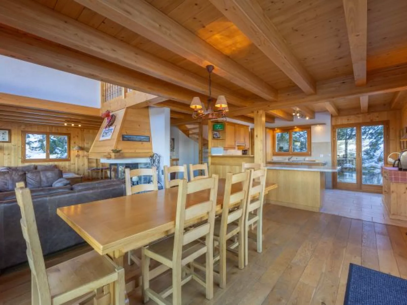 Chalet Vansamis, views & sauna - Binnen