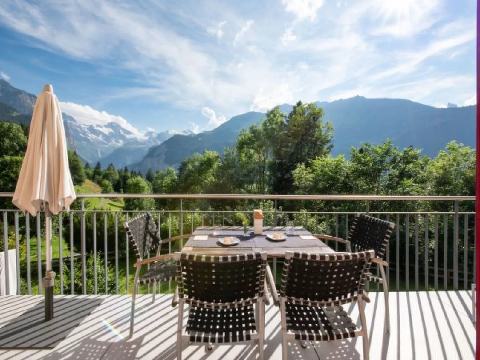 Chalet Mittaghorn Apt. 5 - Buiten