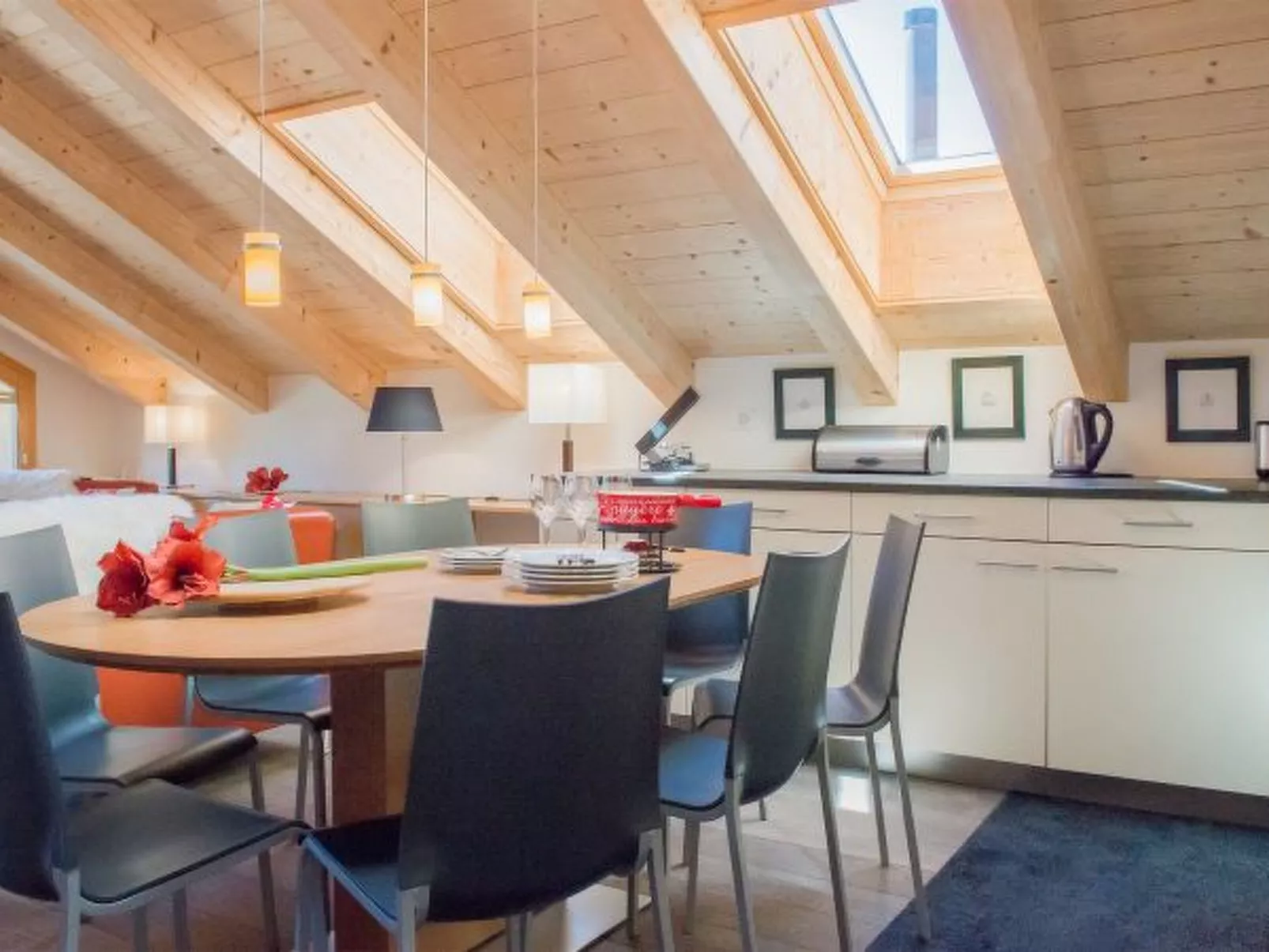 Chalet Luna Penthouse K - Binnen