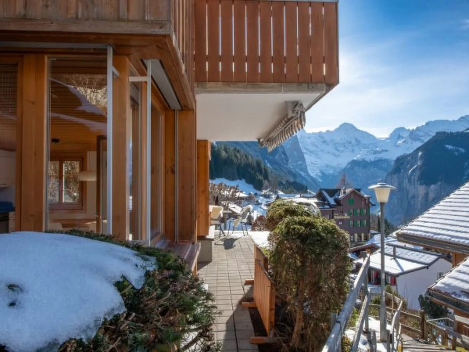 Chalet Sterndolde Apt. 1 - Buiten