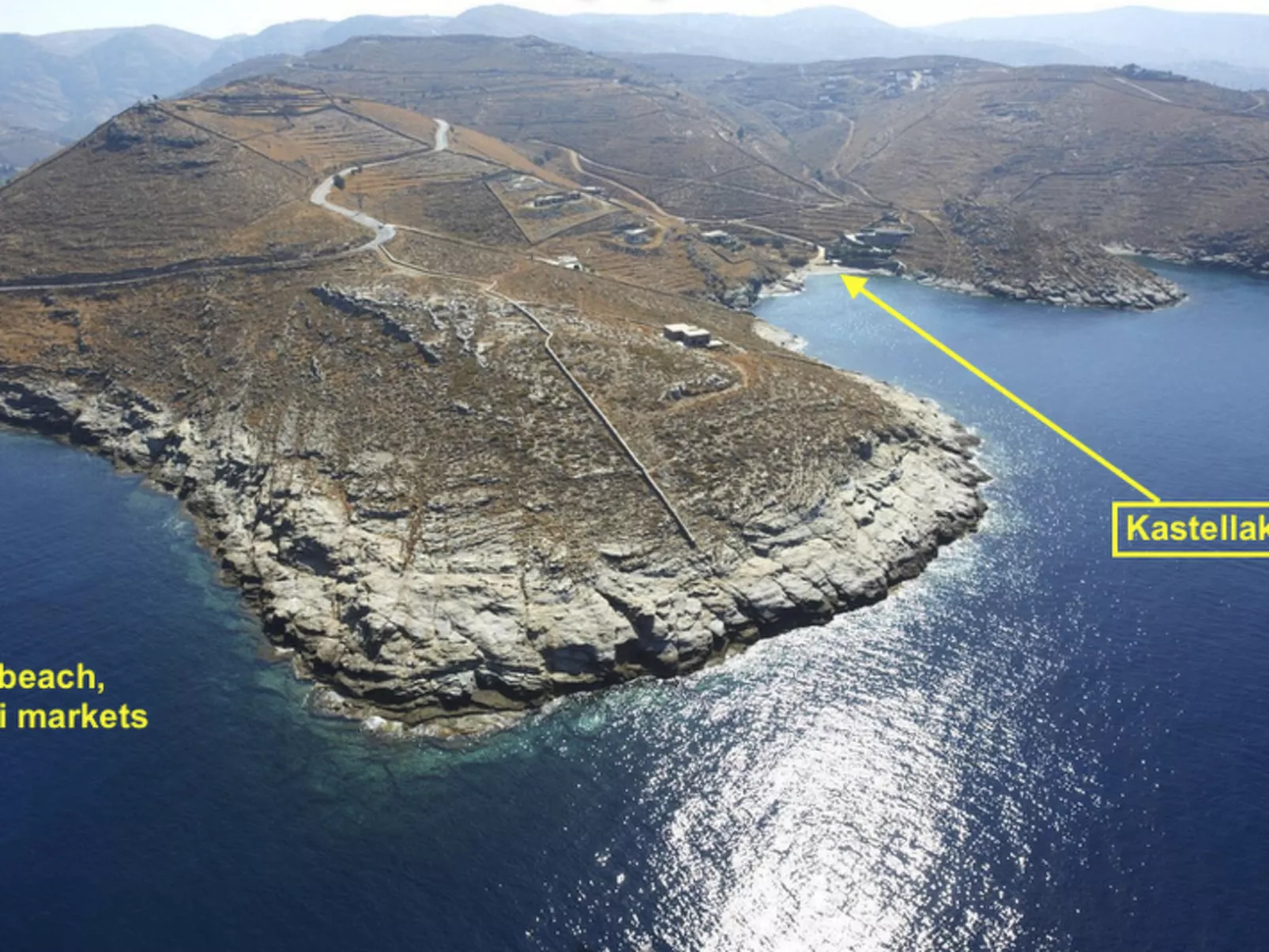 Apartment in Kea mit privatem Balkon und Blick auf den Sonnenuntergang - Image-tags.info