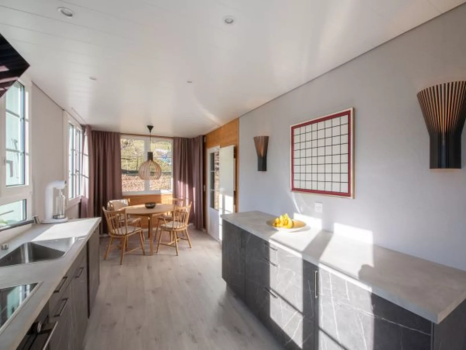 Chalet Hunnenfluh Garden Apartment - Binnen