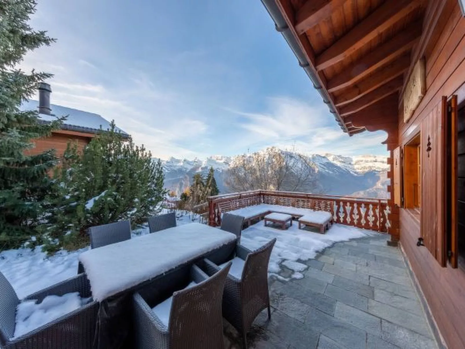 Chalet Ciel de Lit - Vue imprenable - Buiten