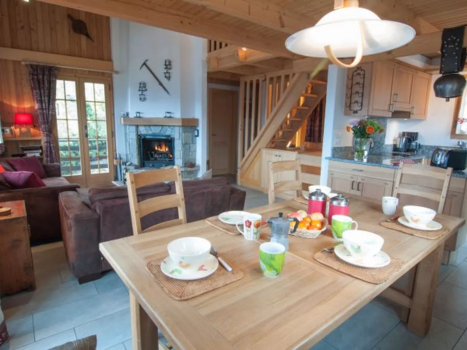 Chalet Lisa, ski-in/out, accessible by car - Binnen