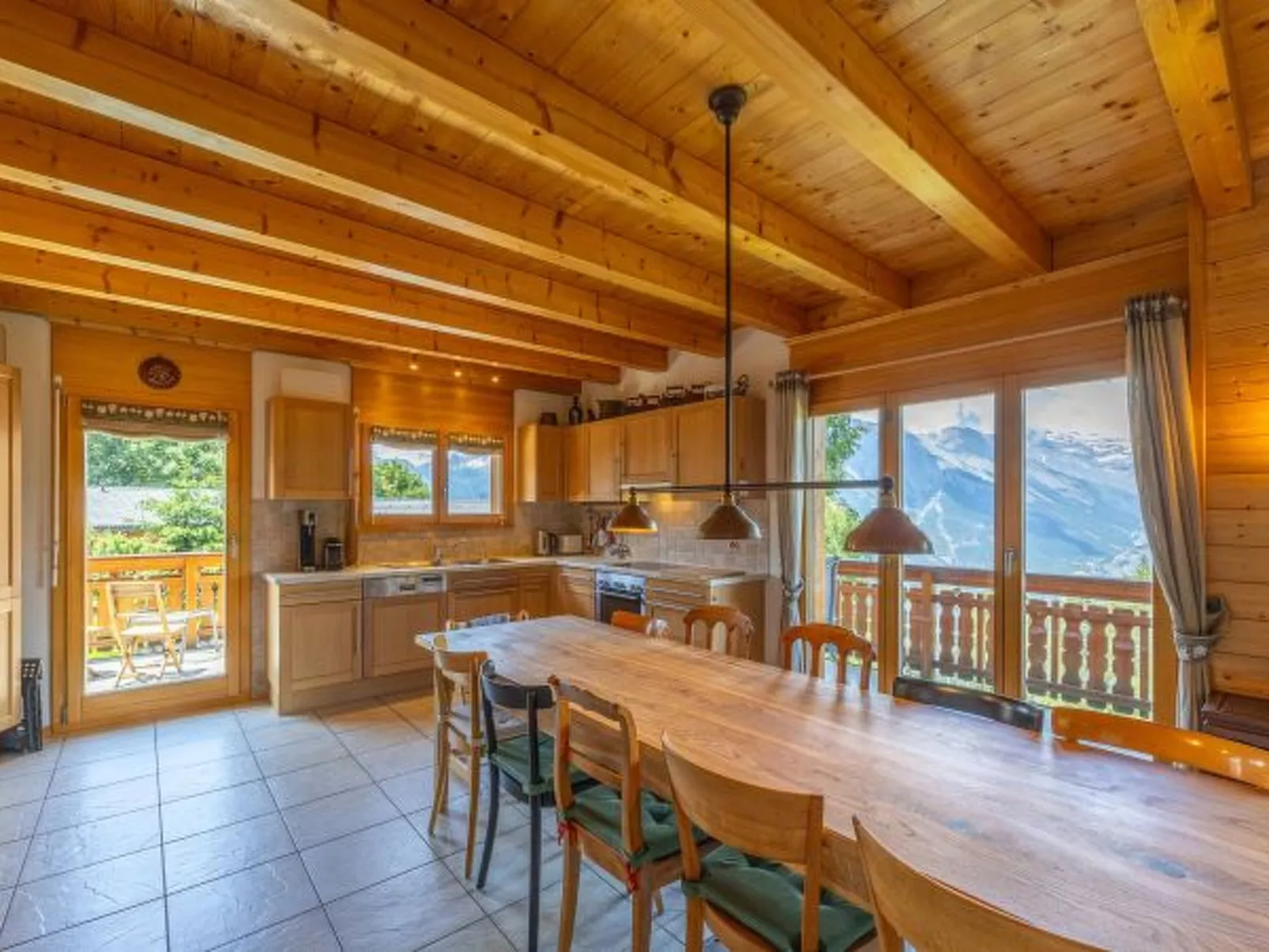 Chalet Le Papillon, sauna, 4 Vallées - Binnen