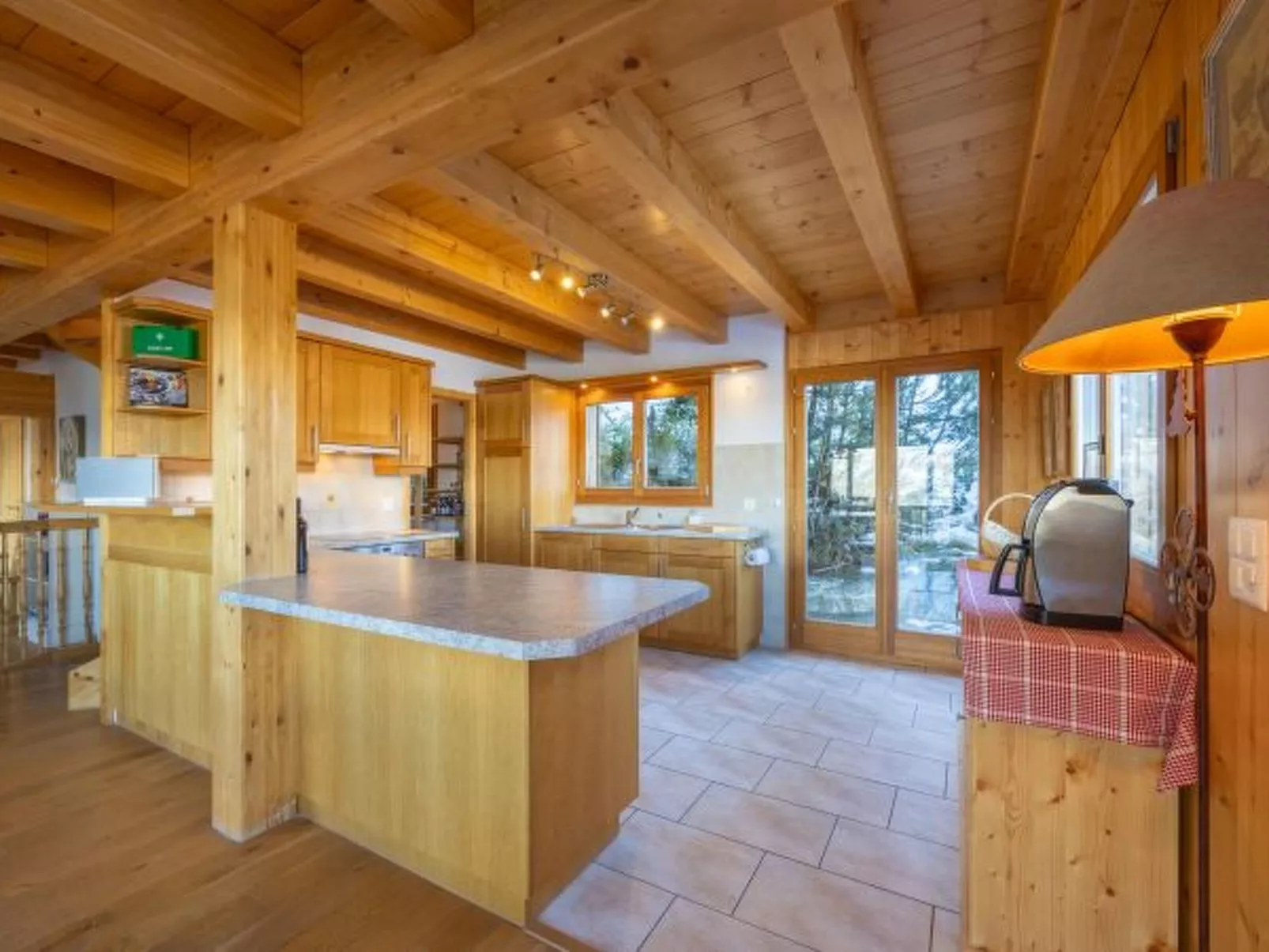 Chalet Vansamis, views & sauna - Binnen