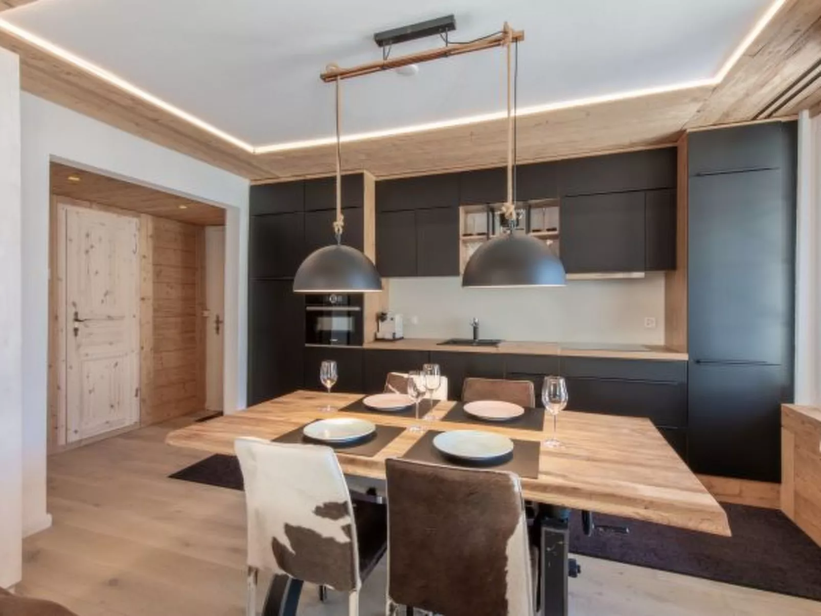 Chalet Lobhornblick - Binnen