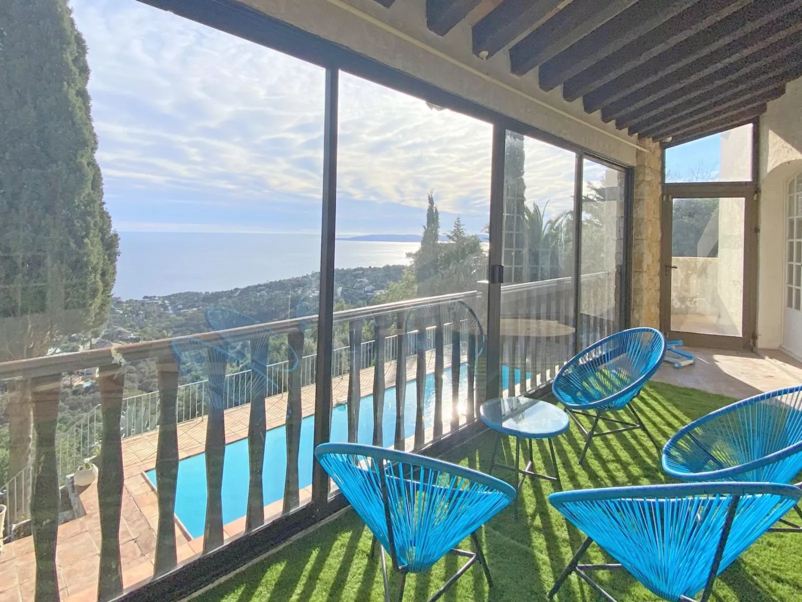 Villa T6 - 8 Personen - Privates Schwimmbad - Meerblick - Klimaanlage - Wifi - - Buiten