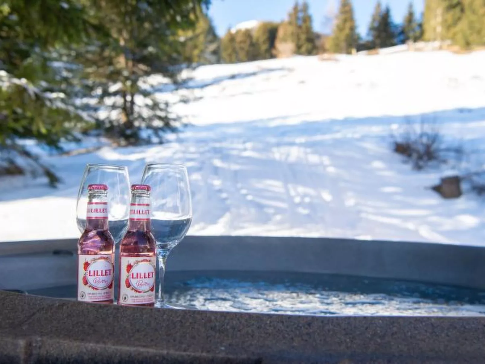 Mit privatem Whirlpool für 4 Personen Casoja Lenzerheide - Buiten