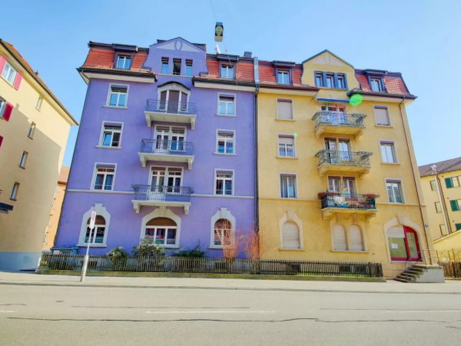 ZH Strawberry - Oerlikon HITrental Apartment - Buiten