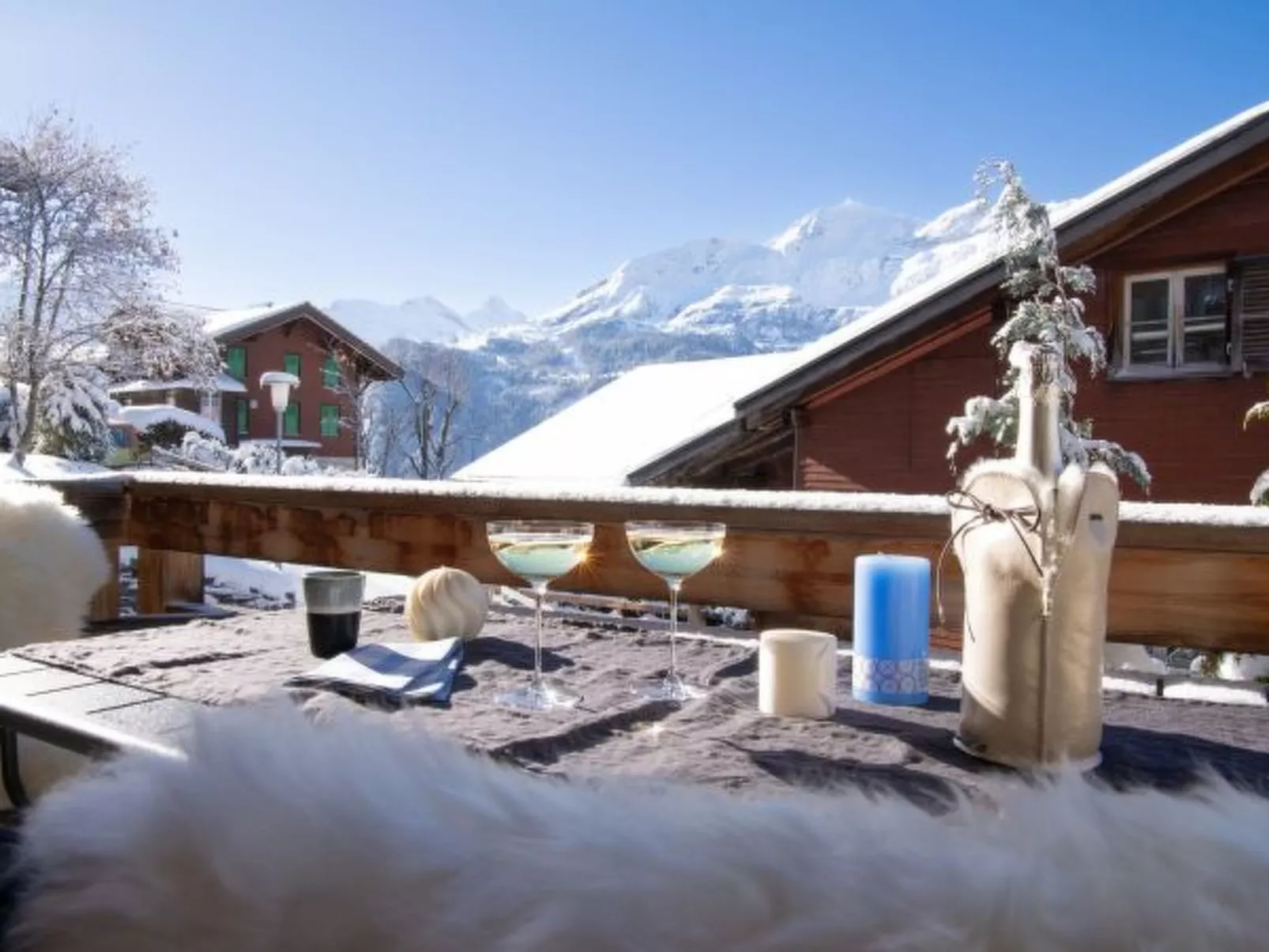 Chalet Sole Apt. 2 - Buiten