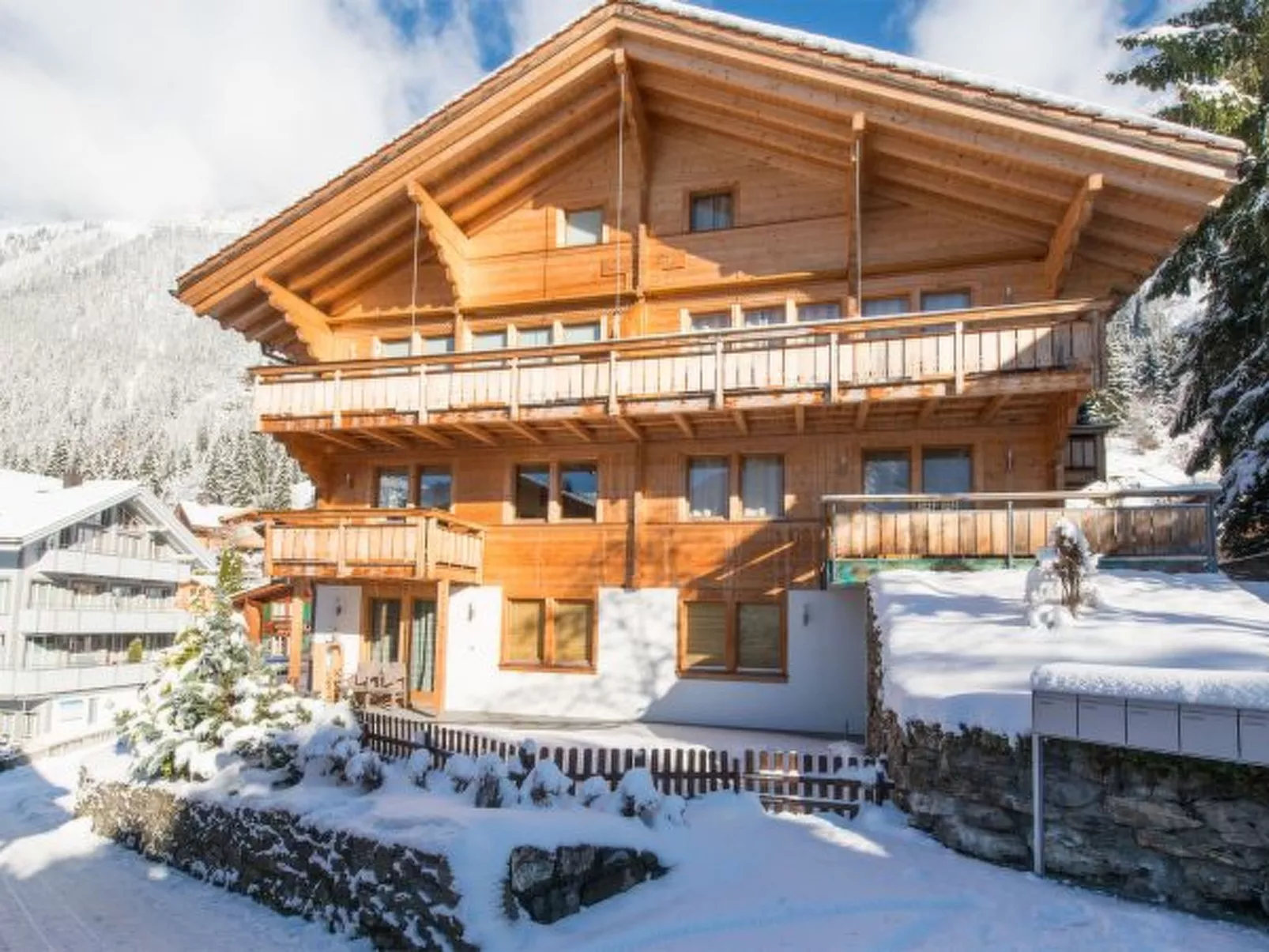 Chalet Sole Apt. 2 - Buiten