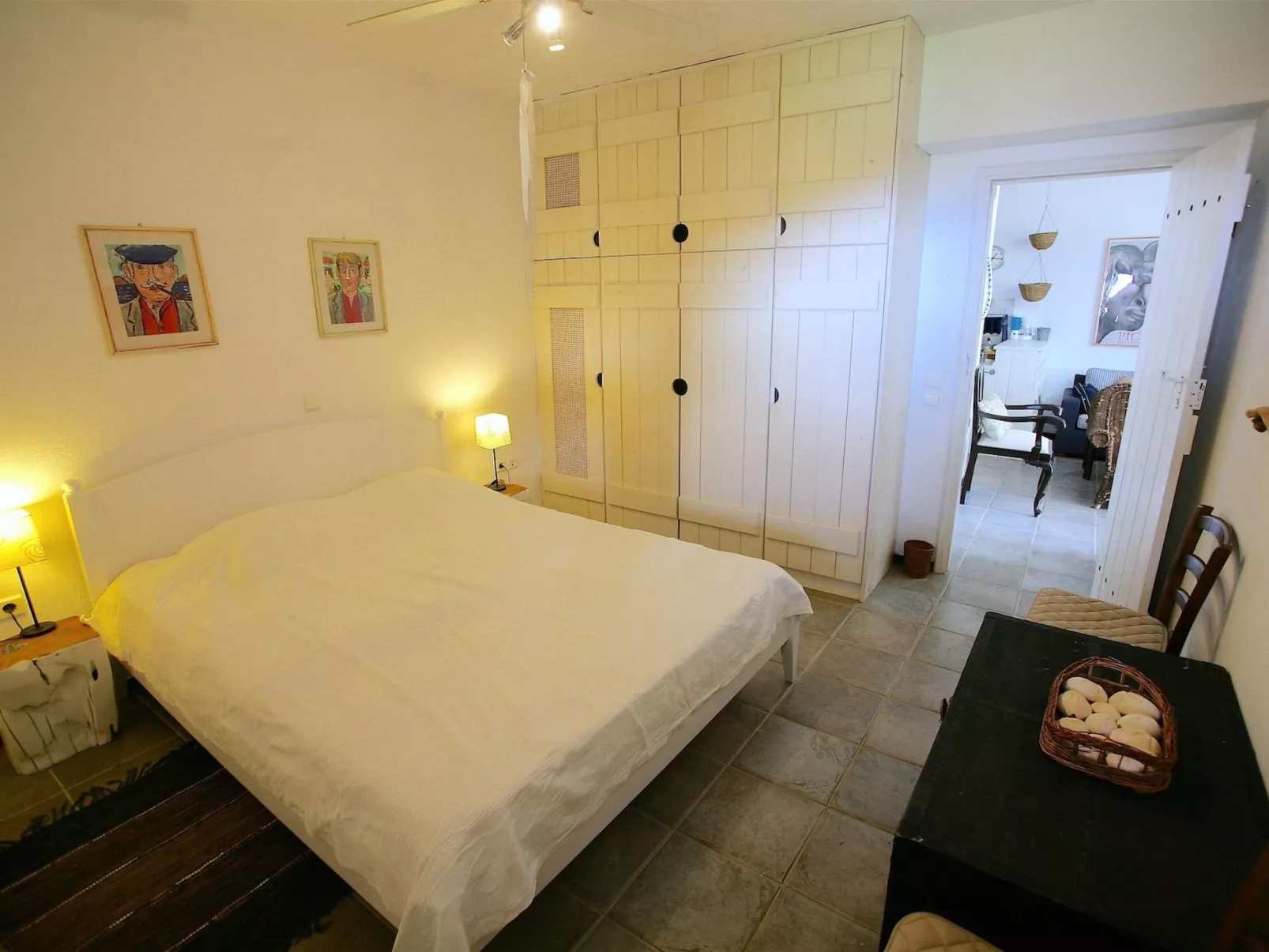 Wohnung in Kea mit Parkplatz im Freien und Blick auf den Sonnenuntergang - Image-tags.info