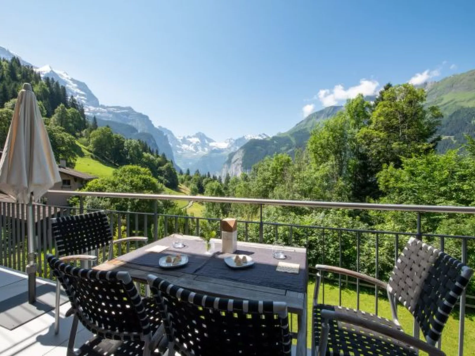 Chalet Mittaghorn Apt. 5 - Buiten