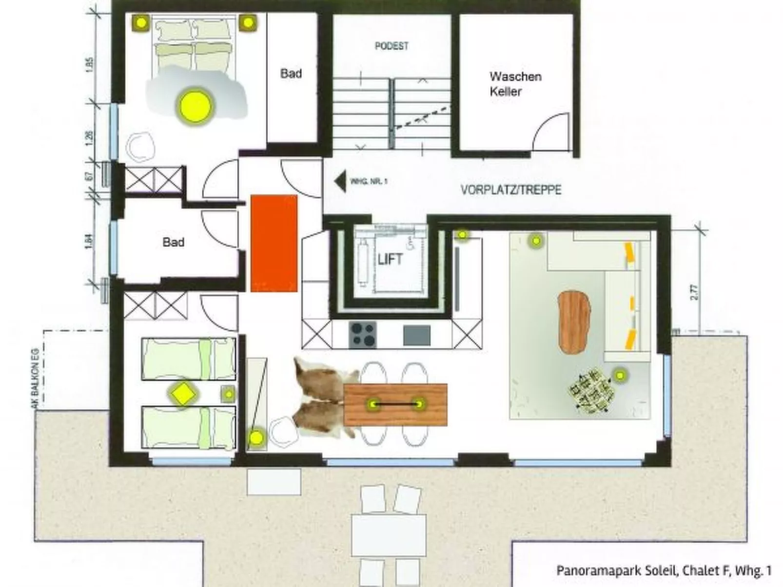 Panoramapark Soleil Fiore - Binnen