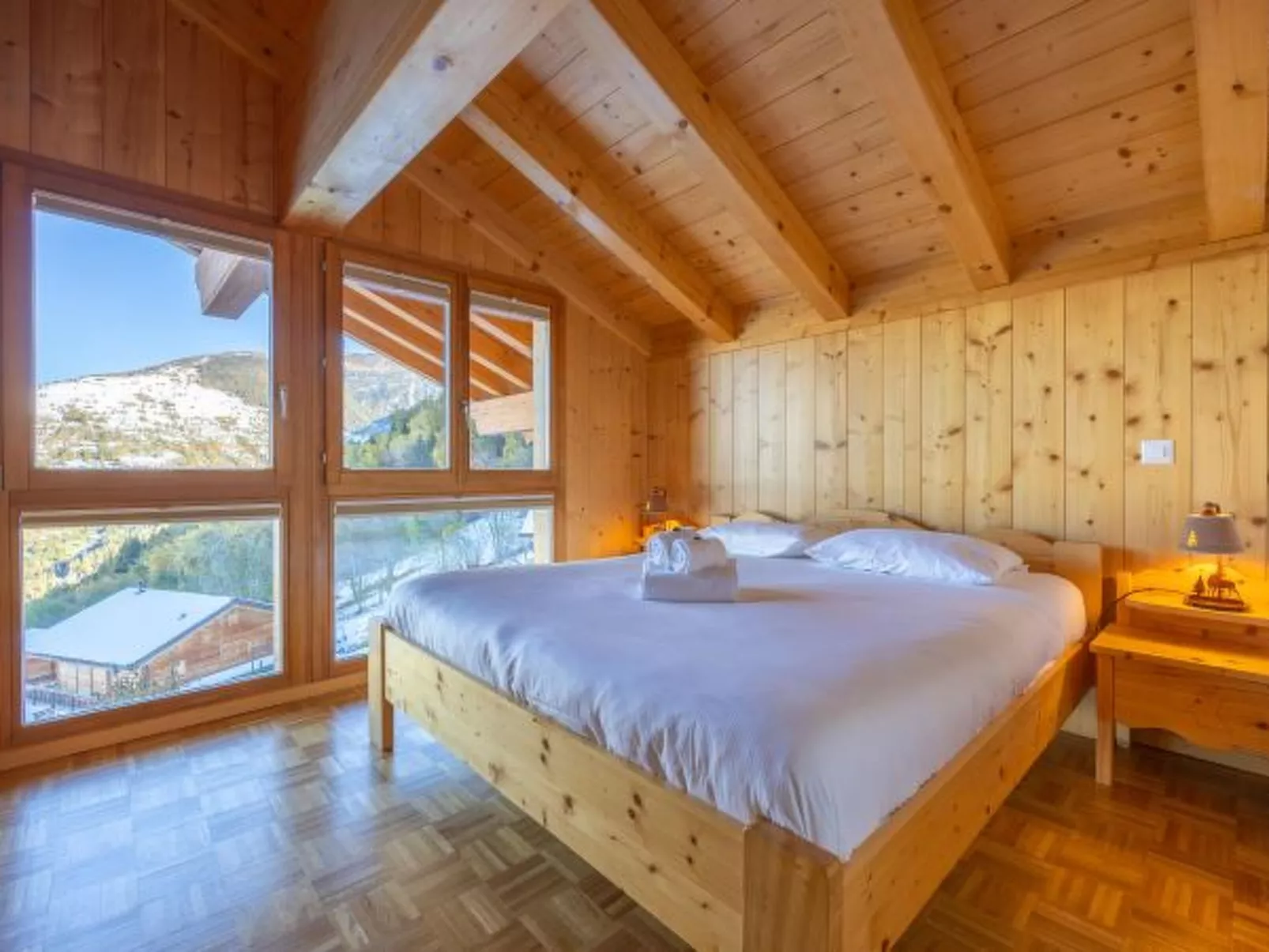 Chalet Vansamis, views & sauna - Binnen